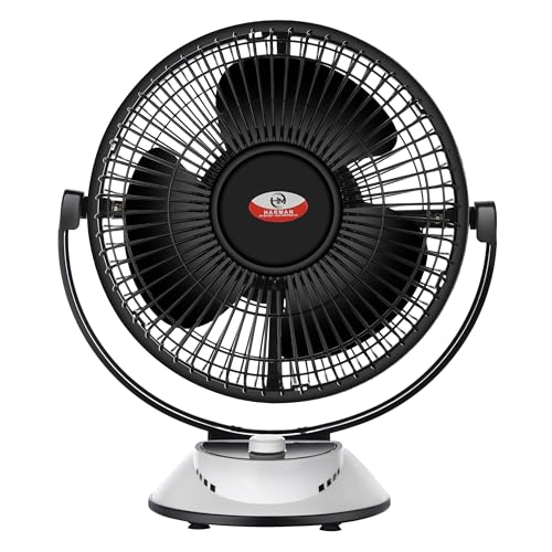 Image of HM Wave Table Fan P1 300 MM Home & Office | Ultra High Speed 12 Inch 3 Blade | High Air Delivery | 3 Speed Setting | Star Rated Teble Fan | 1 Year Warranty 【BLACK】