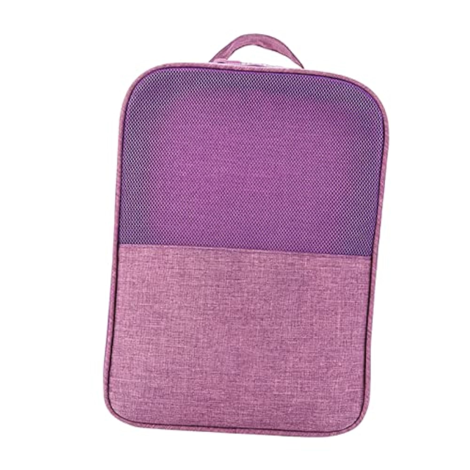 Washable Portable Shoe Pouch for Unisex, Purple