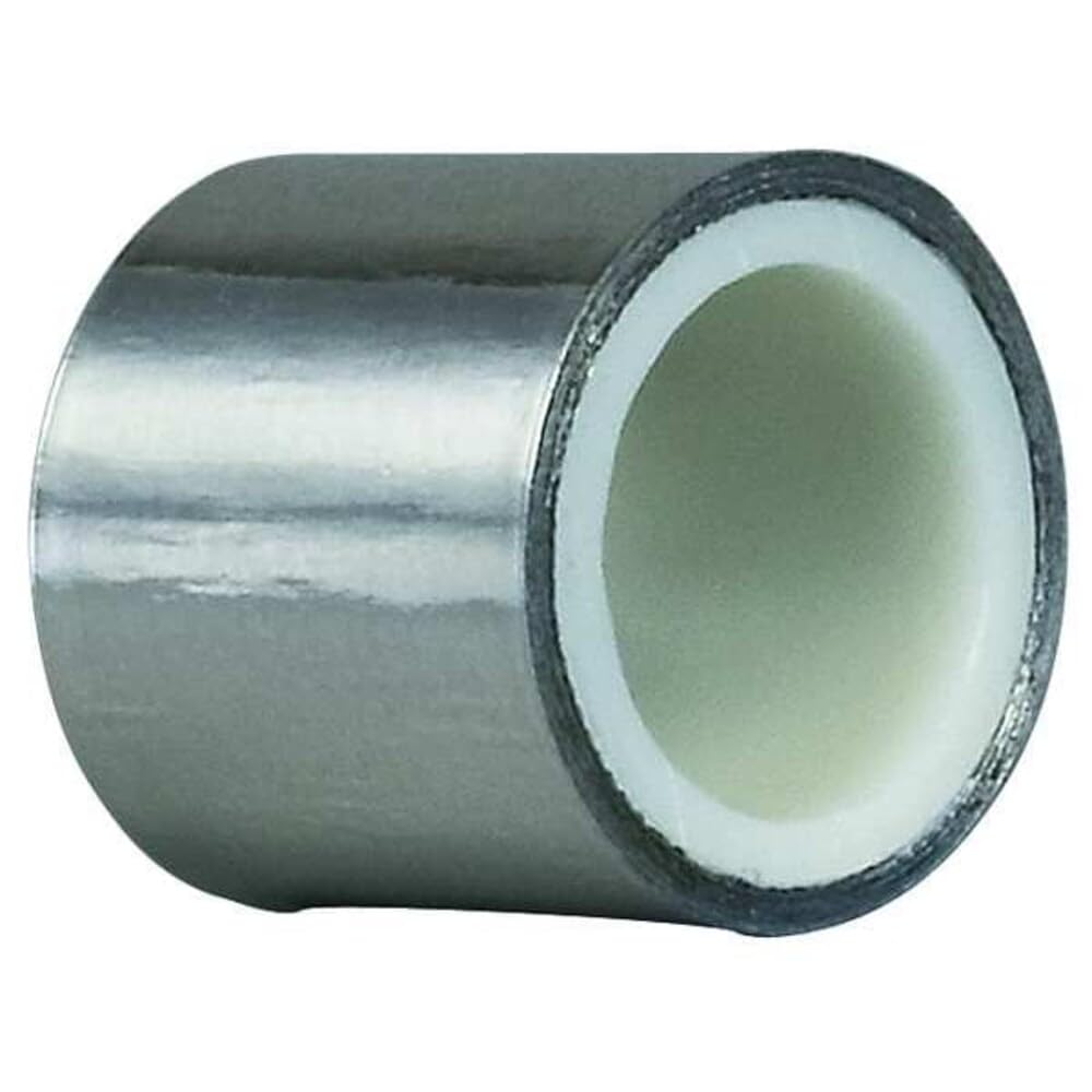 TapeCase 3-5-425 425 - Cinta adhesiva de aluminio brillante de color plateado (1 rollo)