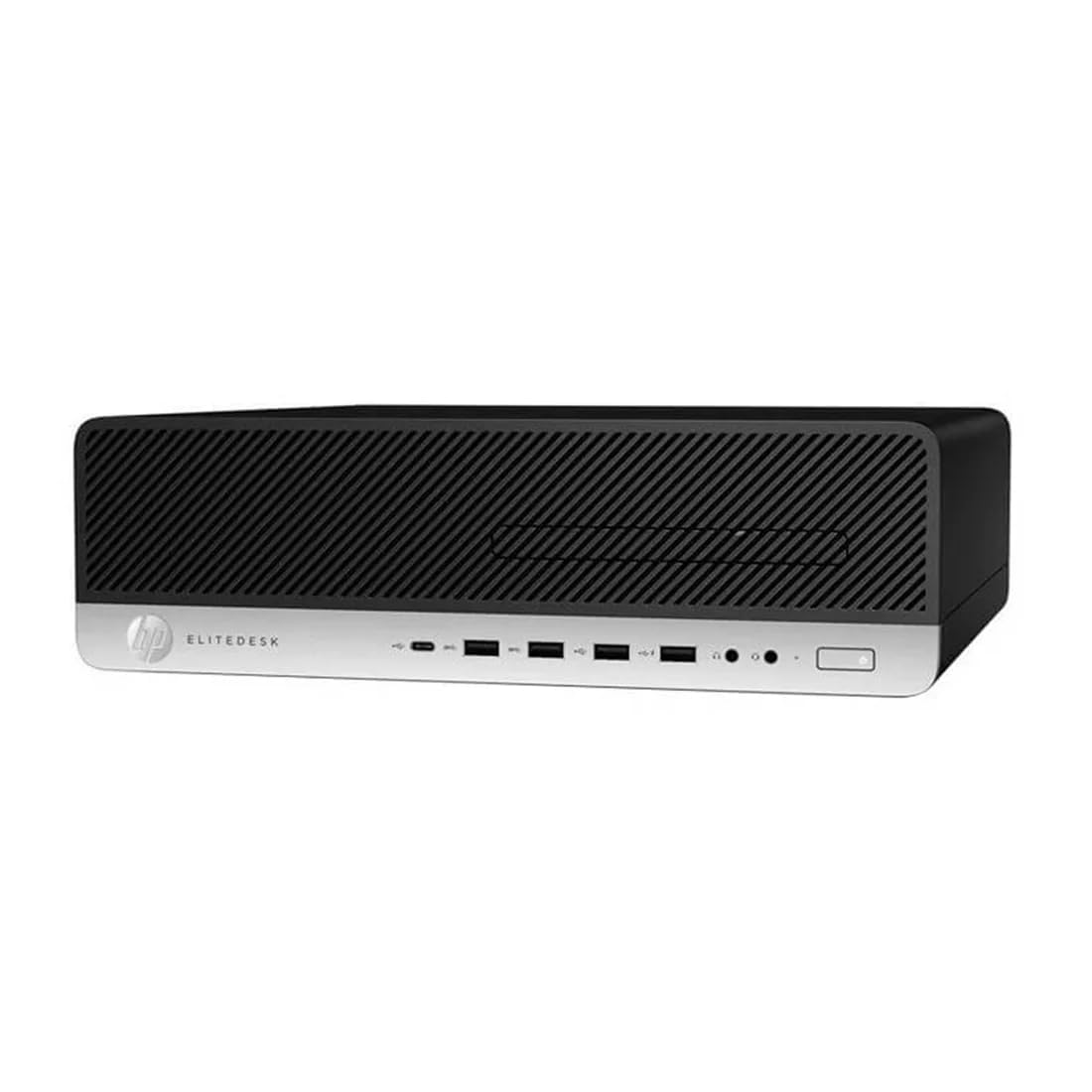 HP EliteDesk 800 G5 SFF Desktop-PC, Intel Core i5-8500T, 16GB RAM, 512GB SSD, WiFi, Bluetooth, US-Tastatur, QWERTY, Windows 11 Pro (Generalüberholt)