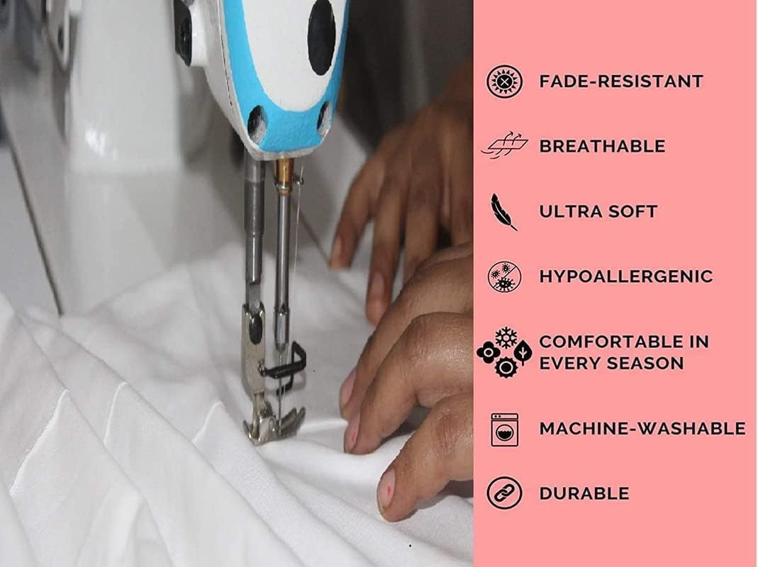 KHC Oversize Pillow Case Jacqurd | Extra Large Fits Even The Fluffiest Pillows Including The Pancake & Extra Tall Pillowcase | 100% Egyptian Cotton 600 Thread Count (Sage Green, Super Huge- 31W x 41L)