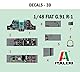 Italeri 2645 1:48 G.91 R1/R3 Gina - Modellbau, Bausatz, Standmodellbau, Basteln, Hobby, Kleben, Plastikbausatz, detailgetreu, Mehrfarbig, Mittel