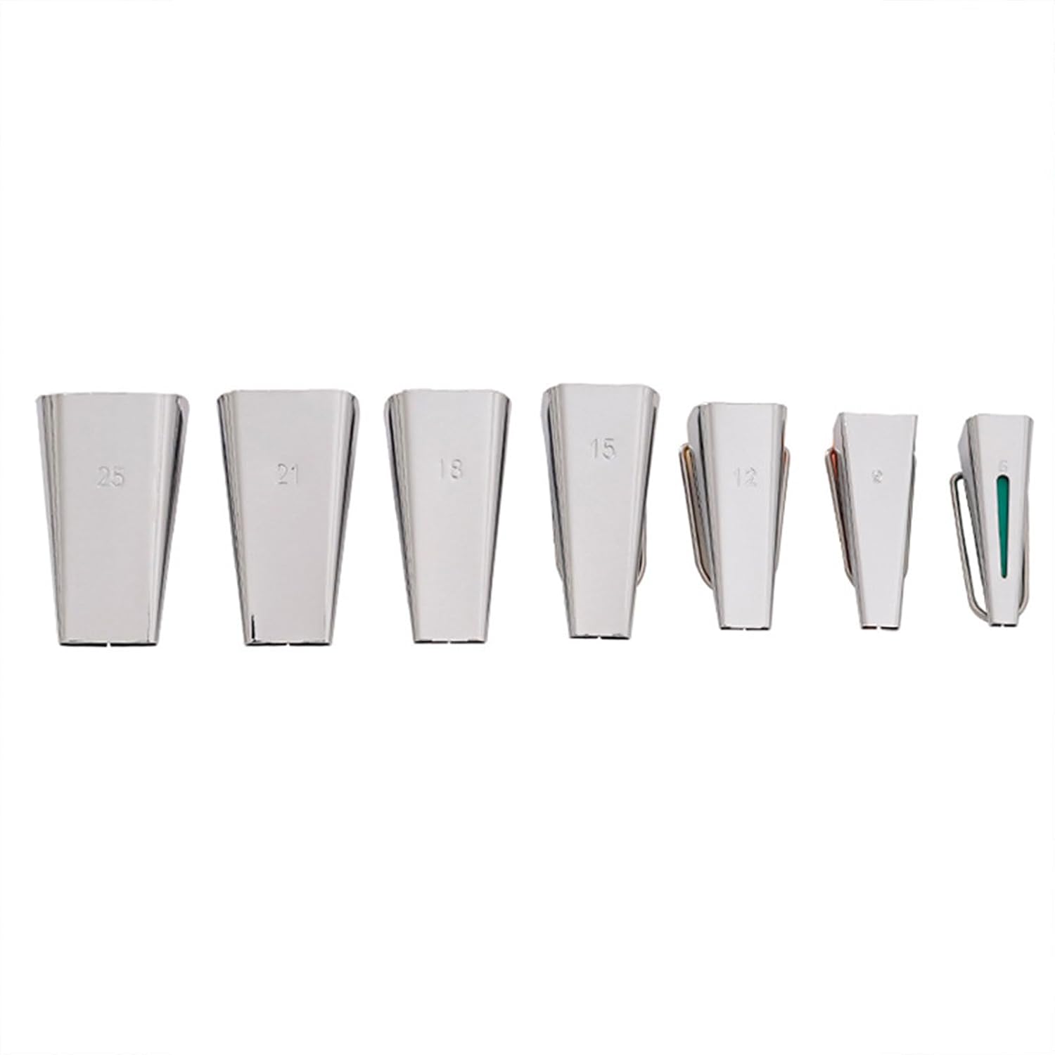Multifunctional Fabric Bias Tape Makers 7 Size Bias Tape Maker Kits 6/9/12/15/18/21/25mm Sewing Accessories For Craft