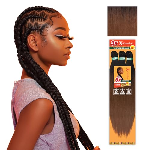 Sensationnel X-pression prestretched braiding hair - 3x braid 58 inch