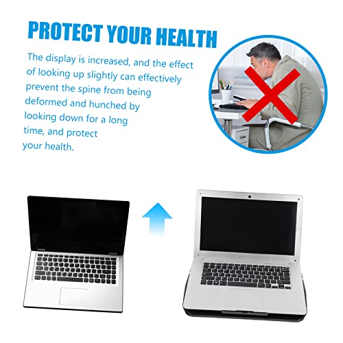 Base para laptop con ventilador enfriador doble USB miniatura 6