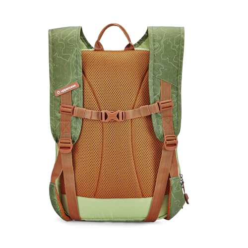 Image of uppercase Revo Laptop Backpack for Men and Women | Fits Up to 14 Inch Laptop | 18L Lightweight Multi-Pocket Casual Backpack with Adjustable Shoulder Straps for College, Work & Daily Commute