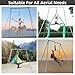 PRIOR FITNESS Aerial A-Frame Rig - 730kg/1610 lbs Capacity Yoga Stand for Hammocks/Silks/Hoops, Portable Adjustable 5-11ft (10 Heights), CE & SGS Certified, Easy Install