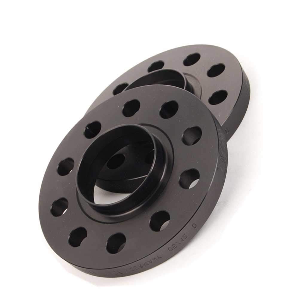 H&R DR-System Spürverbreiterungsatz 16mm pro Achse - Lochkreis 5x112 - Mittenzentrierung 57,1mm - System M14x1,5 - kompatibel mit Seat/Skoda/Volkswagen/Audi/Cupra - Schwarz
