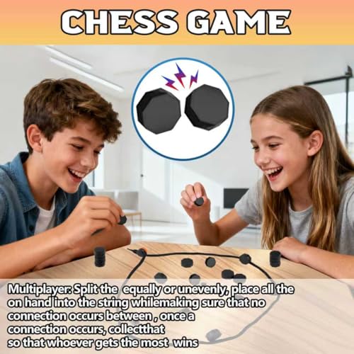Juego de Ajedrez de Plástico con 20 Piezas miniatura 3