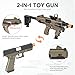 Toy Gun Shell Ejecting Rifle, Soft Bullet Toy Guns with 60 Foam Bullets 40 Shells 3 Clips, Manual Mode, Outdoor Shooting Games Christmas Birthday Gifts