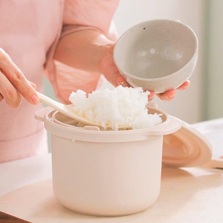 Calo-Light Microwaveable Rice Cooker - Cooks up to 4 portions