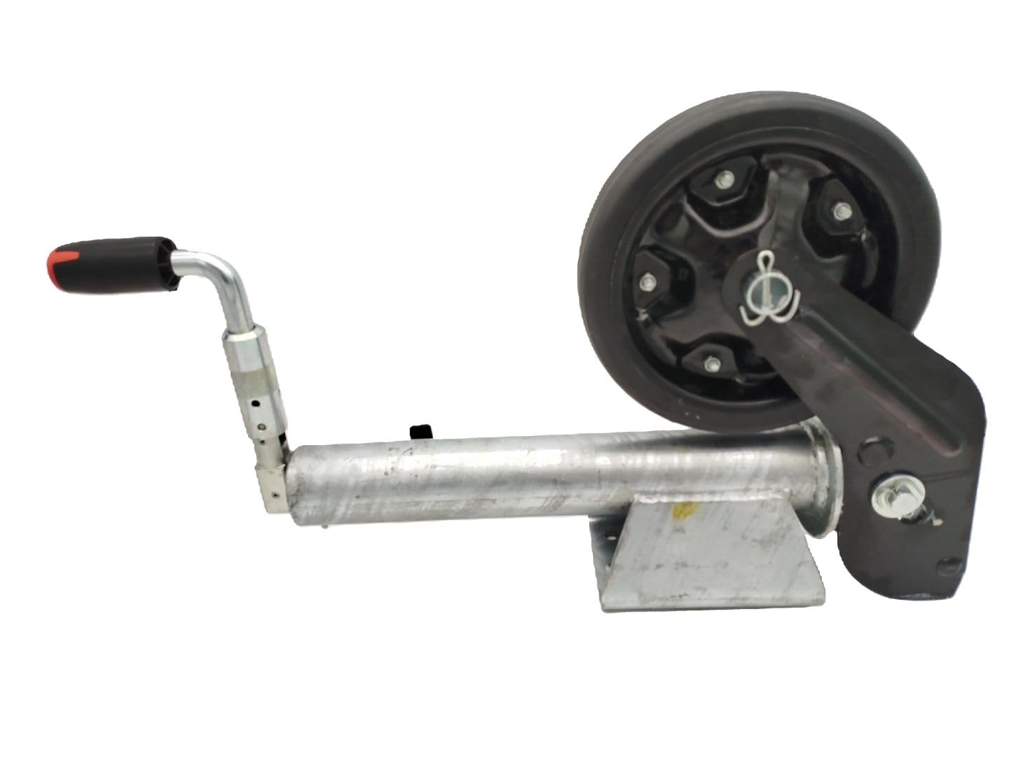 HGW 800 kg Schwerlast Automatik-Stützrad Ø 73 mm – Profi-Ausführung für 3,5 t Anhänger, LKW- & landwirtschaftliche Anhänger – kompatibel zu AL-KO 1366155