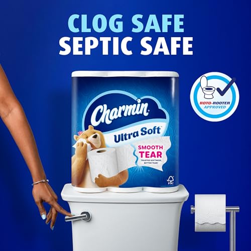 Charmin Ultra Soft Toilet Paper, 6 Mega XL Rolls = 36 Regular Rolls - image 8