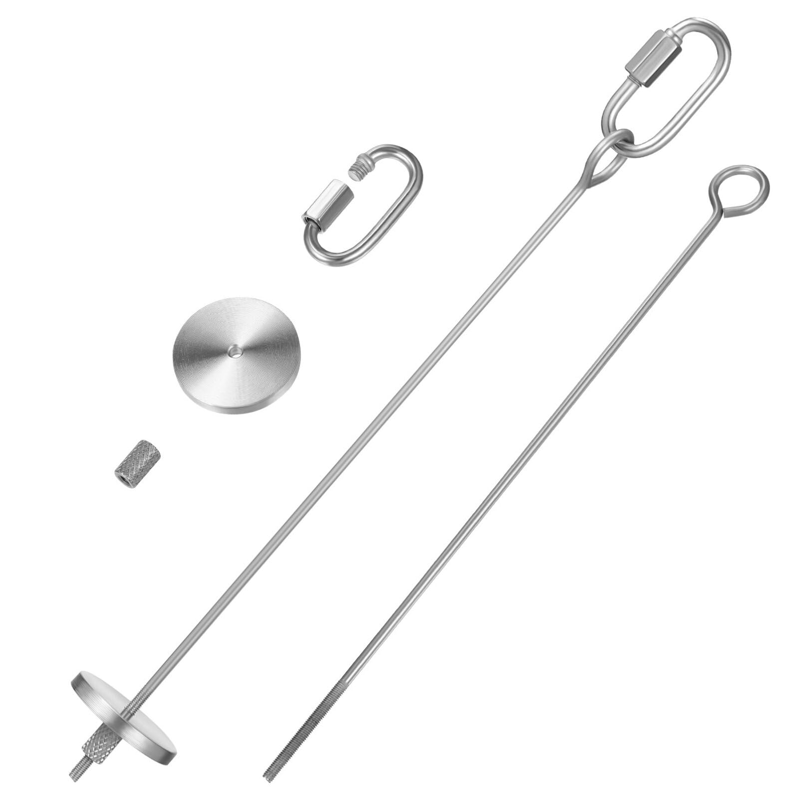 iplusmile 6pezzi Spiedini Per Uccelli Acciaio Inossidabile Supporti Per Frutta e Verdura Per Pappagalli e Canarini Facili Da Installare Durabilità Lungo Termine