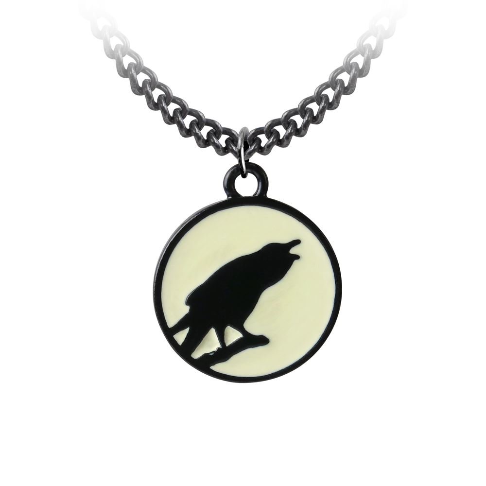Alchemy GothicCaw at The Moon Pewter Pendant