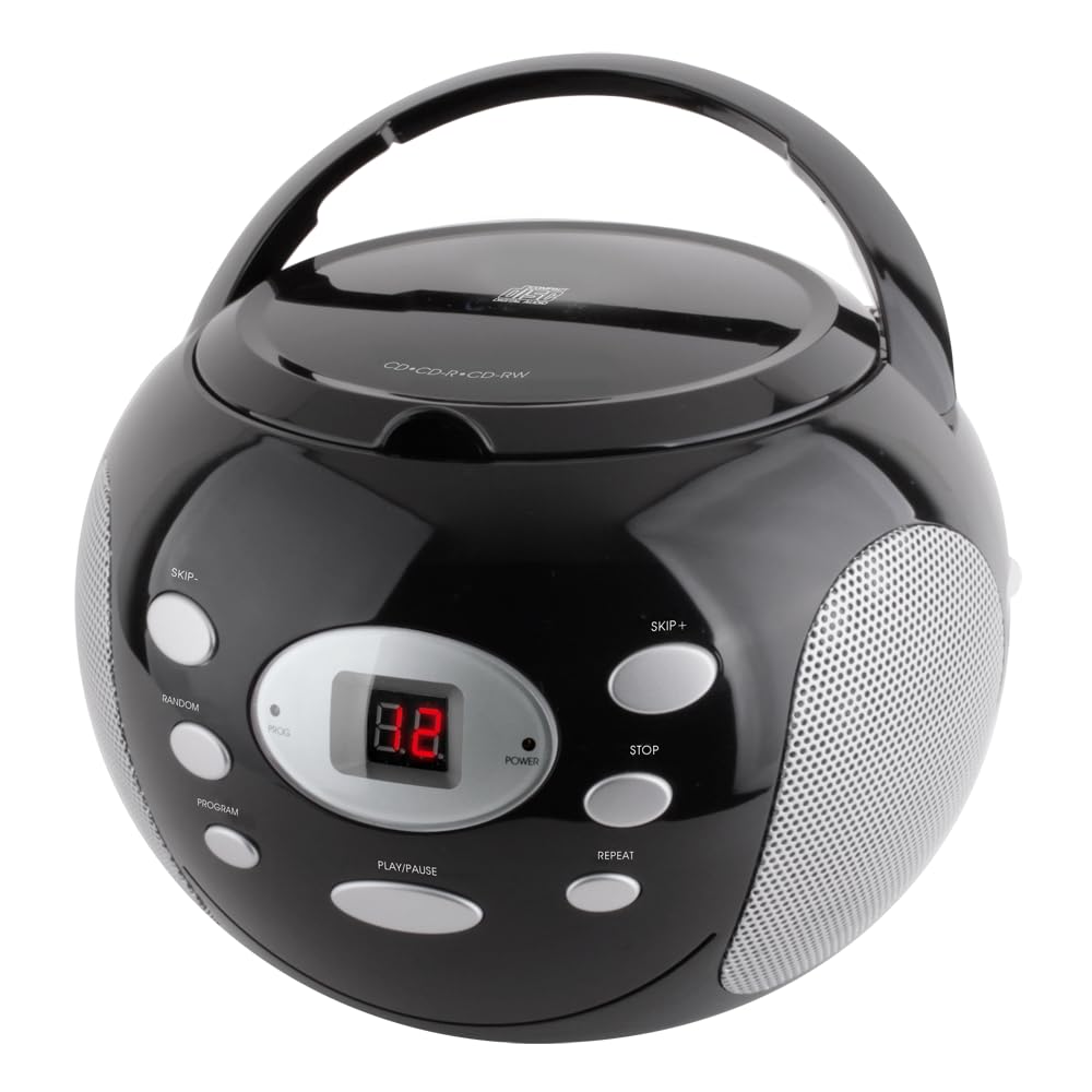 Hannlomax HX-306CD Portable CD Player, AM/FM Radio, AUX Jack and AC/DC Operation.-image-10