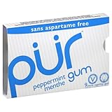 PUR gum Peppermint Gum - 9 ct