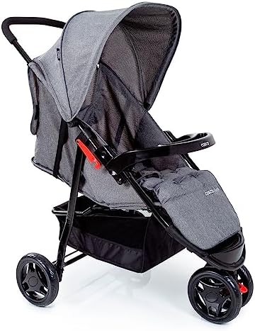 Cosco Kids, Carrinho de Bebê Toffy, Cinza Mescla