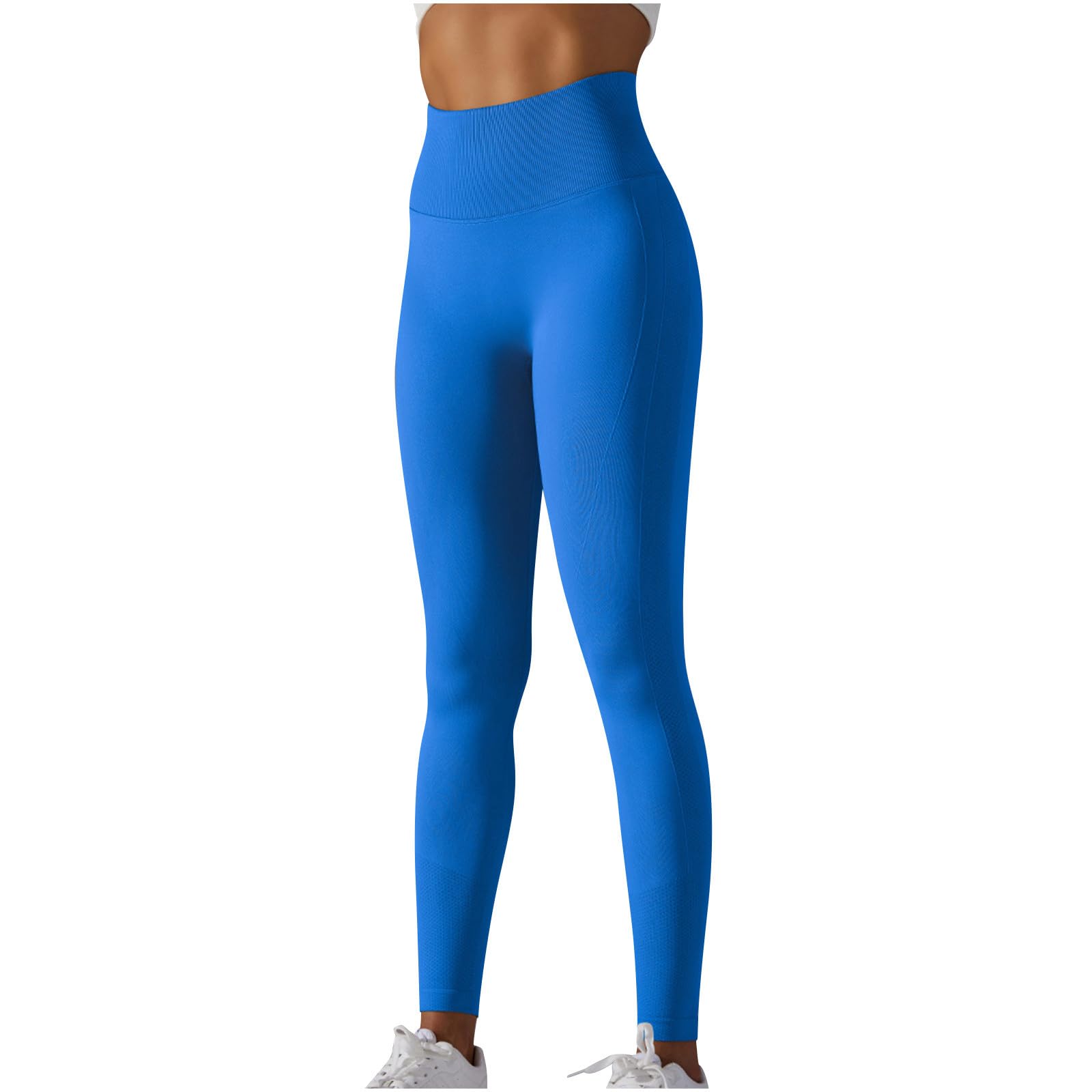 XUNRYAN Workout Leggings Womens Yoga Pants Seamless High Waist Sports Tights Athletic Fitness Trousers Activewear