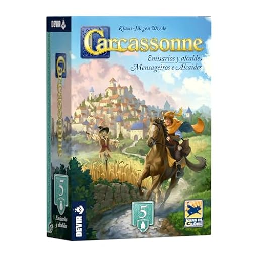 Devir Carcassonne: Emisarios y Alcaldes – Expansión de Estrategia, Político y Colocación de Losetas para Juegos de Mesa Familiares (BGCAREAPS) | Ya disponible en tu tienda friki favorita! En mundofriki.es! Devir Carcassonne: Emisarios y Alcaldes – Expansión de Estrategia, Político y Colocación de Losetas para Juegos de Mesa Familiares (BGCAREAPS) | Ya disponible en tu tienda friki favorita! En mundofriki.es!