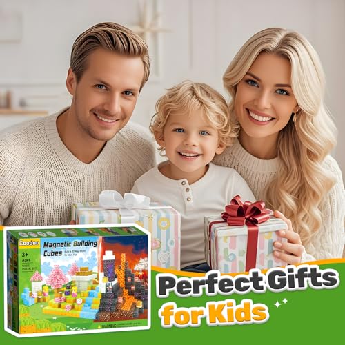 image for Coodoo Magnetic Blocks - Build Mine Magnet World Magic Portal Set, Mag