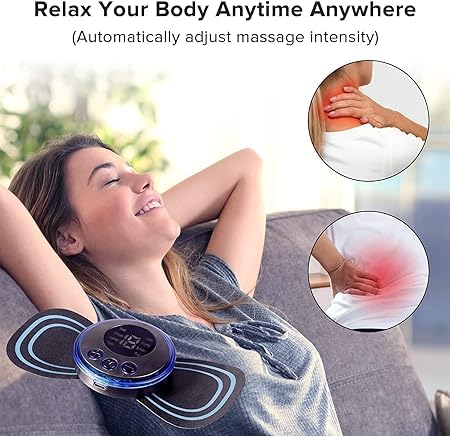 Caltexmart Foot Massager-Wireless Ems Massage Machine,Rechargeable,Portable,&Foldable Design. 8 Modes,19 Intensity Levels For Ultimate Pains-Reliedp. (MEDIUM) Caltexmart Foot Massager-Wireless Ems Massage Machine,Rechargeable,Portable,&Foldable Design. 8 Modes,19 Intensity Levels For Ultimate Pains-Reliedp. (MEDIUM)