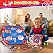 Spider Bean Bag Toss Game for Kids: 4-in-1 Cornhole Board Indoor Outdoor Toys for Kids Boys Girls 3 4 5 6 7 8 Year Old Birthday, Outside Activity Beach Backyard Lawn Family Party Game