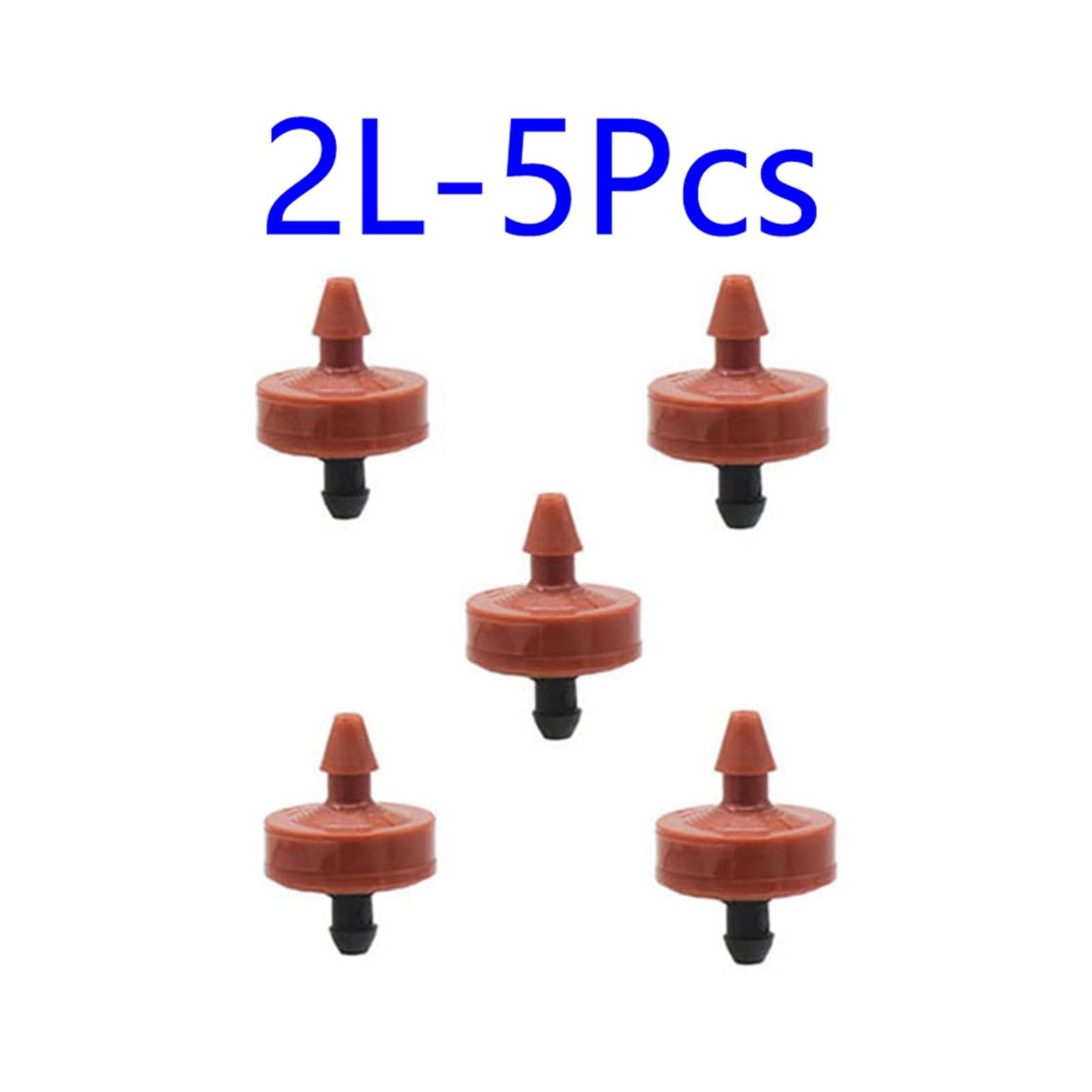 Serra Micro irrigazione a Goccia 5-100 pz Garden. 2L / 4L / H 8L / H Emettitore di compensazione della Pressione Dripper Micro Micro Tubo Flessibile for Tubo Flessibile for Grip