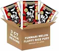 Amazon.com: Echigo Seika, Funwari Meijin Fluffy Rice Puff