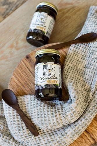 Miel infusionada con vainilla Poulos Apiary 10.4 oz miniatura 5
