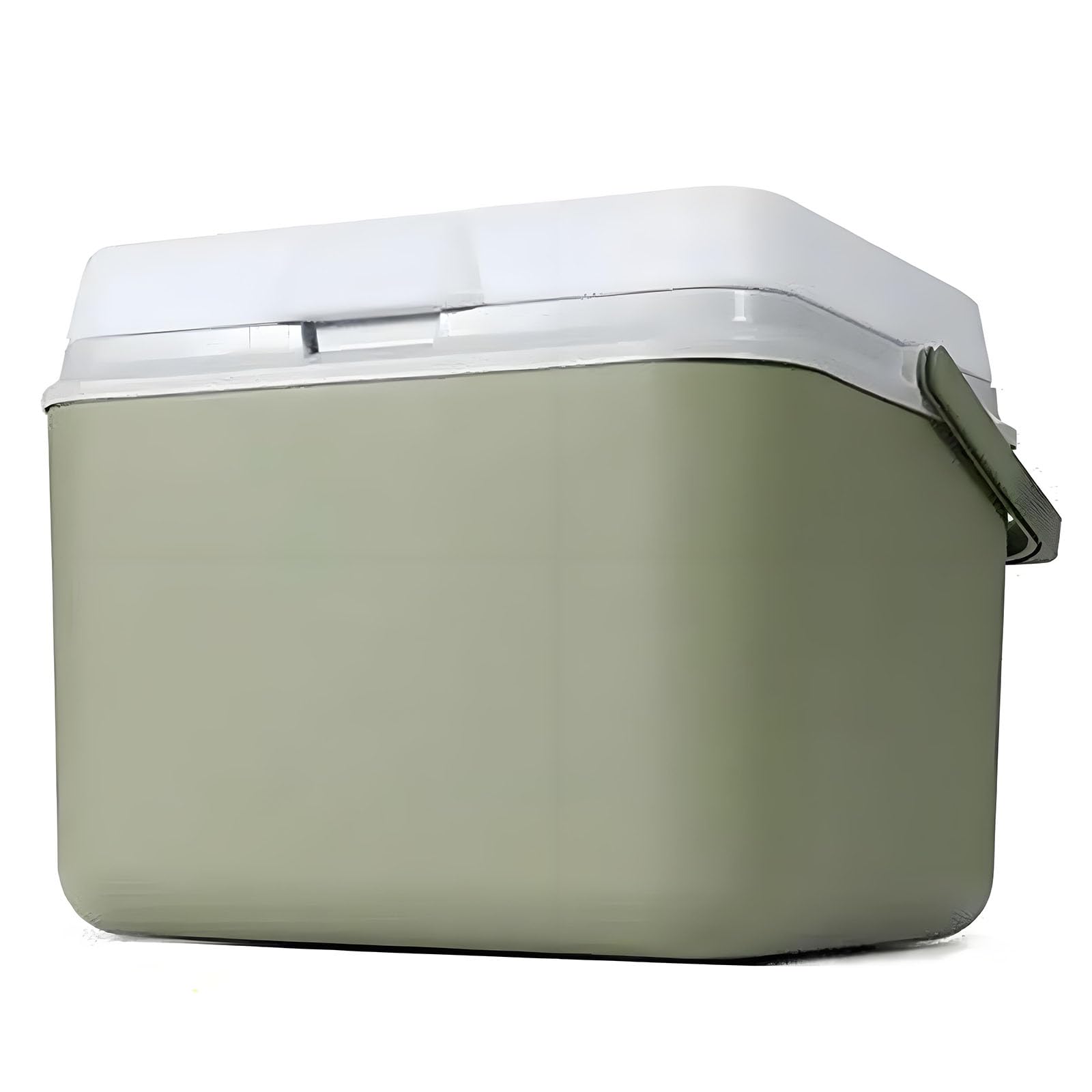 5L Cool Box, Contenitore Termico, Frigo Portatile, Thermobox, Scatola Termica per il Trasporto di Alimenti, Freddo Per Picnic Auto Spiaggia Viaggio Pasti All Aperto,7.5*10.2*6 in(Color:Verde)