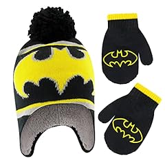 Mittens Set - Black/Yellow