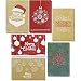 36-Pack Merry Christmas Greeting Cards Bulk Box Set - Winter Holiday Xmas Greeting Cards with Flat Illustrations, Envelopes Included, 4 x 6 Inches