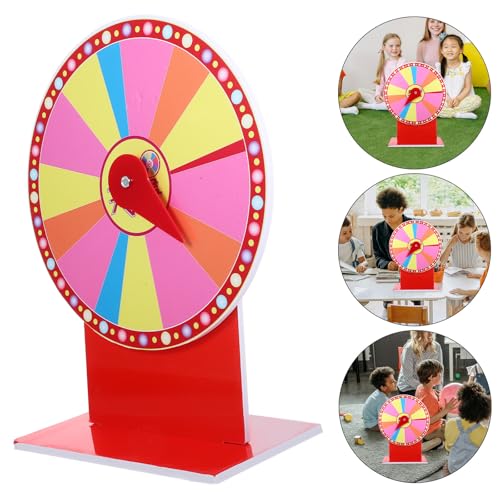 Roue de tirage sort rotative DIY accessoire ludique événementiel LED 30 cm