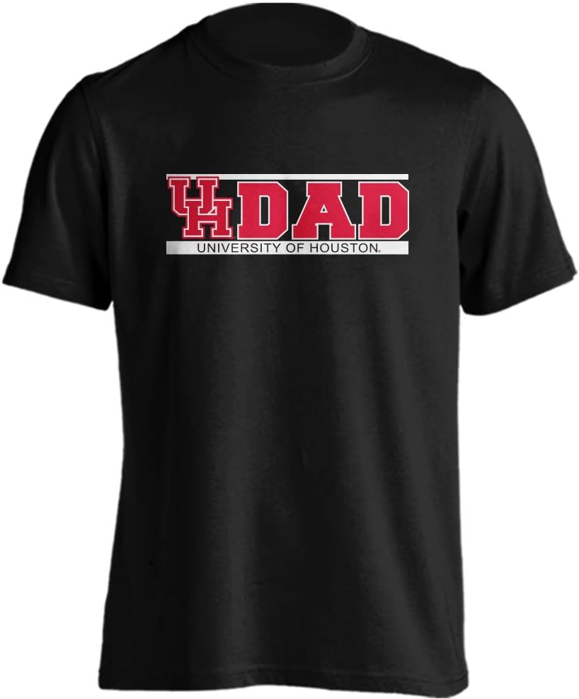 University of Houston Cougars Dad Proud Parent Short Sleeve T-Shirt