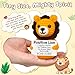 BdayPtion Mini Positive Lion Gifts, Easter Basket Stuffers Gifts for Teen Men Best Friend Birthday Gift for Coworker, Funny Emotional Cheer Up Support Lion Present