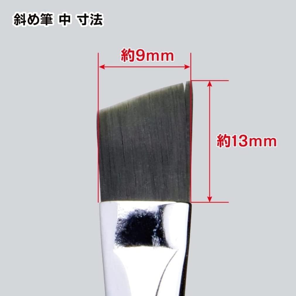 GodHand GH-BRSDP-NC Divine Diagonal Brush, Medium, Paint Brush for Hobby