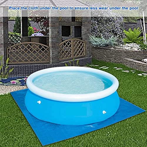 Pool Underlay 11ft,Swimming Pool Ground Cloth Solar Pool Covers 335x335cm - Upgraded Floating Pool C