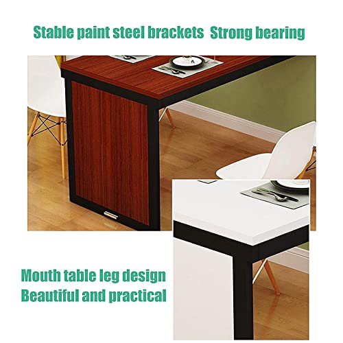Table pliante murale rabattable et compacte pour aménagement flexible - 5