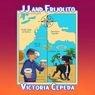 JJ and Frijolito Audiolibro Por Victoria Cepeda arte de portada