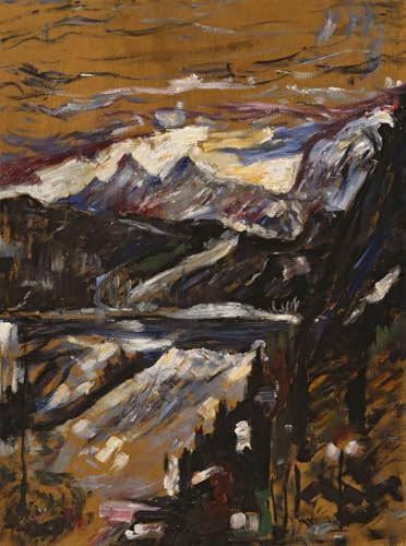 Toile le Walchensee Lovis Corinth pour créer une ambiance artistique dans votre salon