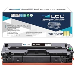 LCL CF540A Noir Cartouche de Toner Compatible pour HP 203A 203X CF540A CF540X Compatible pour HP Color LaserJet Pro M254dw M254dn M254nw MFP M281fdw M281fdn M281cdw M280nw (1-Pack)