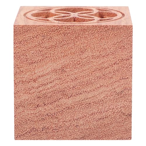 Difusor aromático eléctrico de madera color marrón