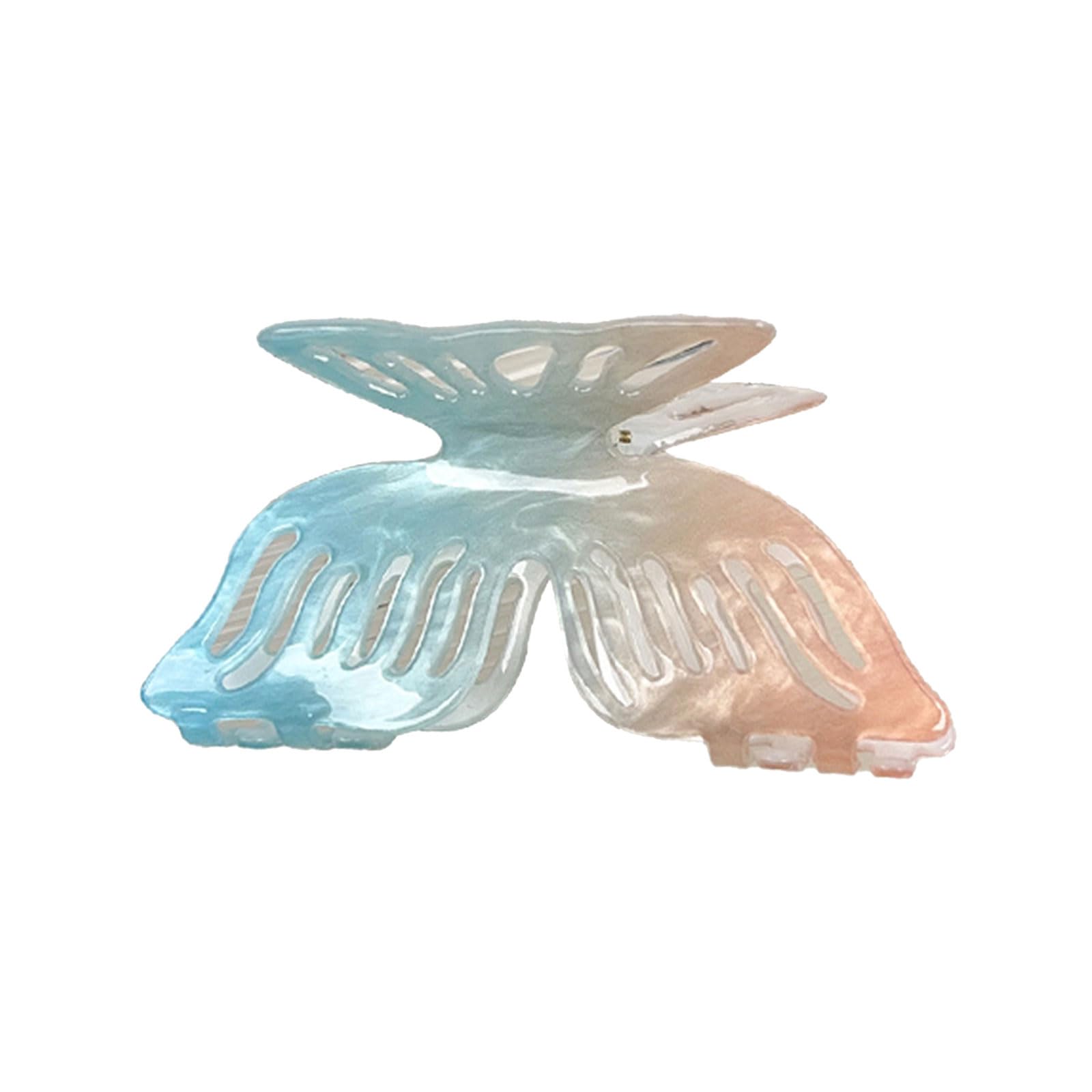 YUXITA Fish Multicolor Acetate Hair Clip For Women Vacation Beach Hair Accessory Strong Nonslip