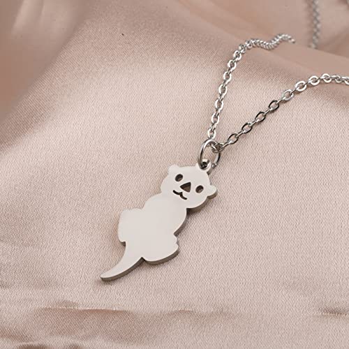 WSNANG Otter Pendant Jewelry - Sea Otter Gifts for Lovers & Family3
