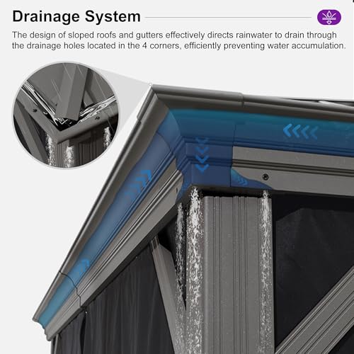 Luxury Outdoor Garden Gazebo Canopy
