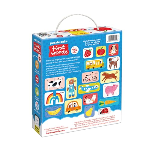 Banana Panda Puzzle works Toddler Puzzles First Words - Image 2