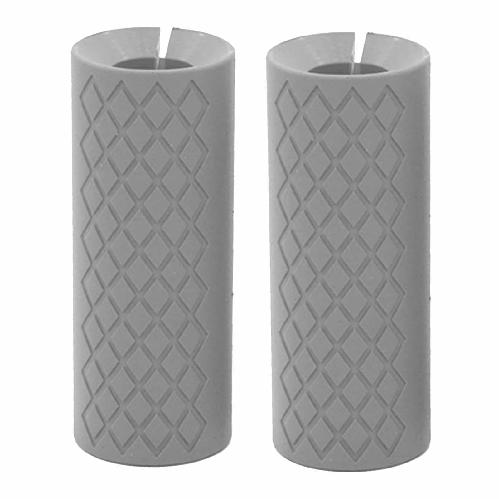 Thick Dumbbell Barbell Grips for Weightlifting - High-Density Silicone Rubber Non-Slip Gym Grips for Muscle Growth Hand Stress