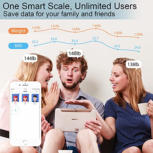 Mpbeking H0-E67J-IJK4 Scale For Body Weight, High Accuracy Bathroom Digital Scales, Bluetooth Weighing Scale thumb #5