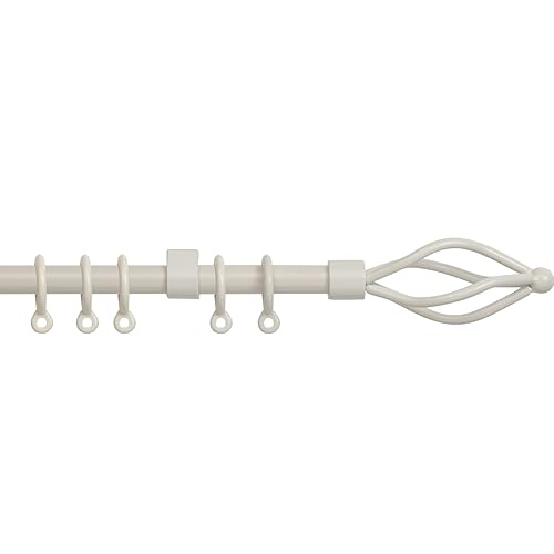 Cream Curtain Pole Amazon Co Uk